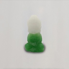 Buddha - Zeleno bílý